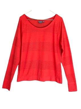Athleta Limitless Perforated Mesh Long Sleeve Pullover Top L